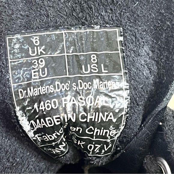 Dr Martens | 1460 Pascal Softee 8 Eye Boots Size 8 - Picture 2 of 16